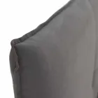 Dubbelsäng med avtagbart lock med träfötter Tillverkad i Italien - Tampa Viadurini