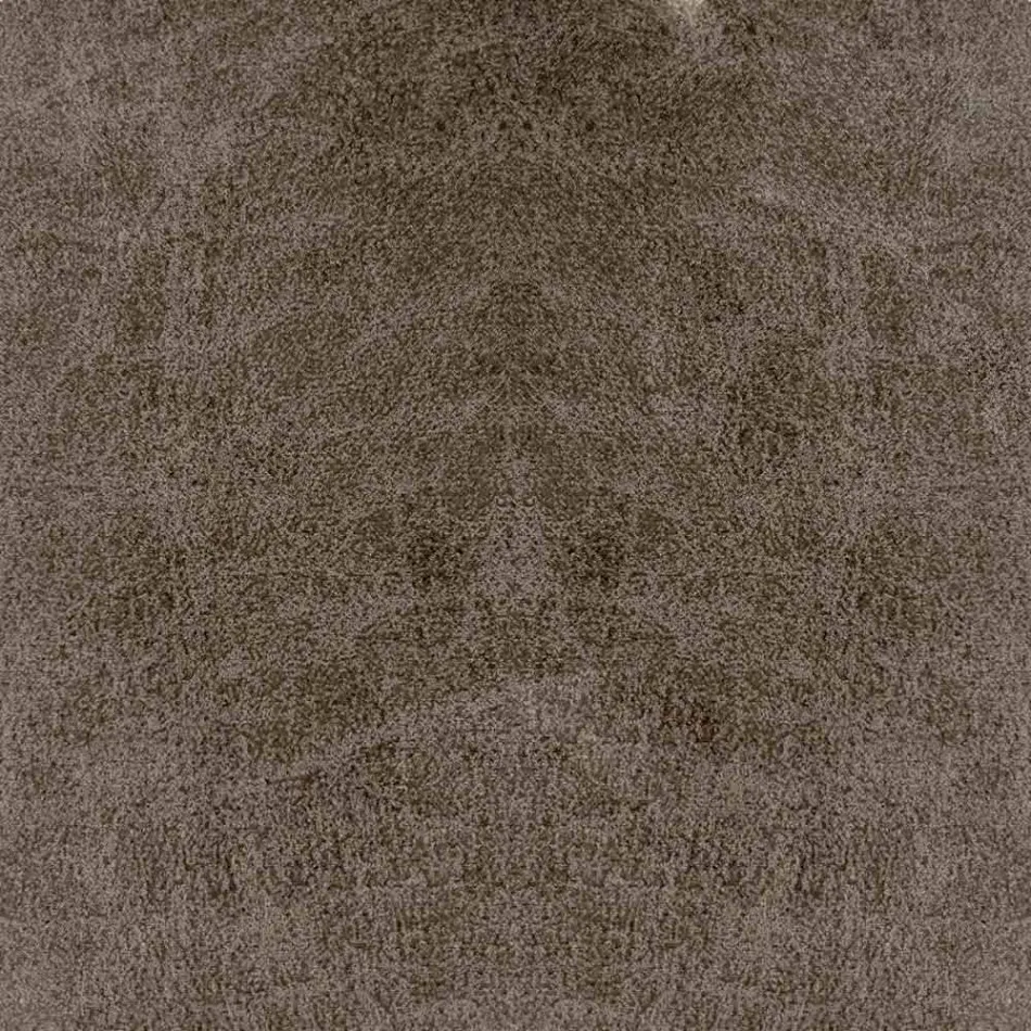 Rund dubbelsäng med förvaringslåda i konstläder eller tyg - romantisk Viadurini