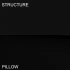 Rund dubbelsäng täckt i Made in Italy Design Ecoleather - Vesio Viadurini