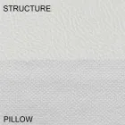 Rund dubbelsäng täckt i Made in Italy Design Ecoleather - Vesio Viadurini