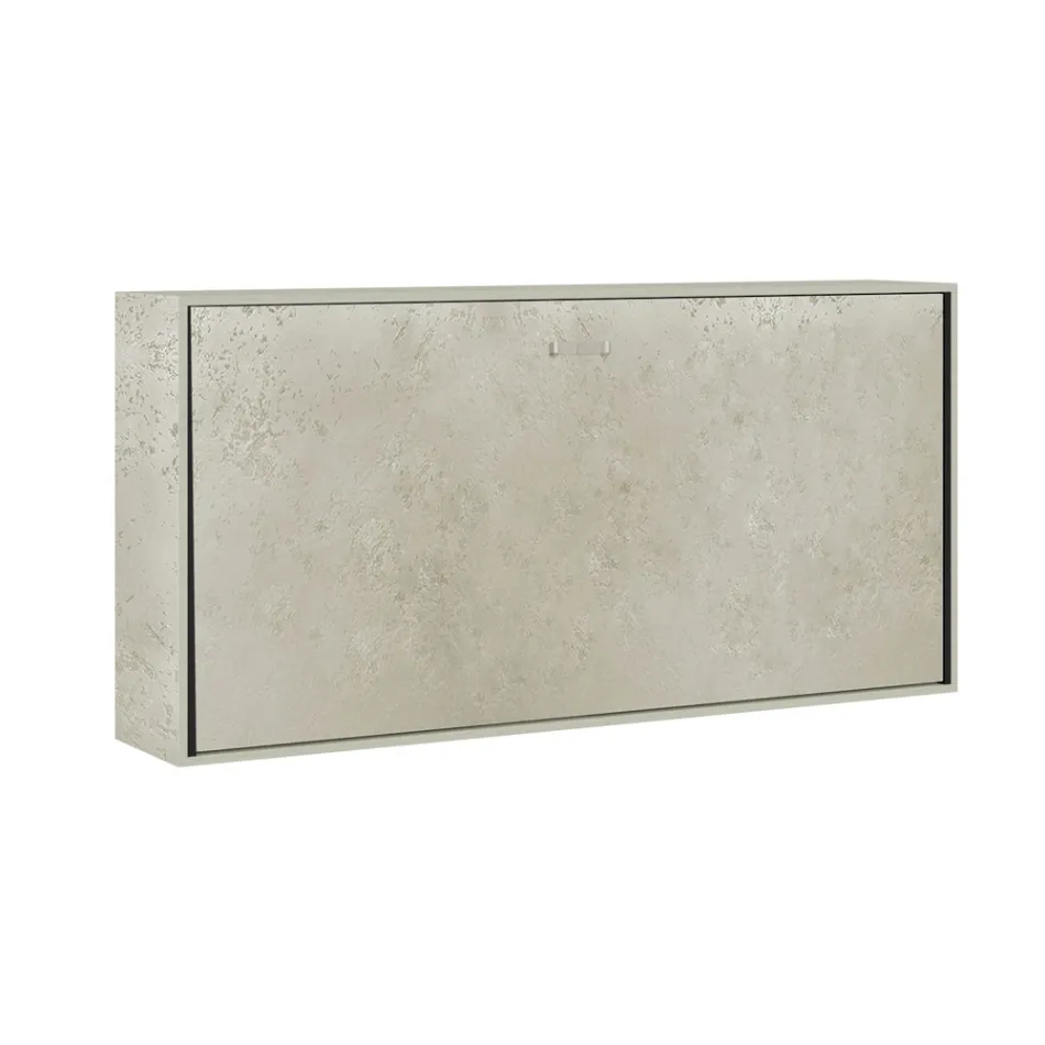 Horisontell hopfällbar enkelsäng Tillverkad i Italien - Collaborative Viadurini