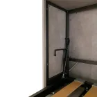 Horisontell hopfällbar enkelsäng Tillverkad i Italien - Collaborative Viadurini