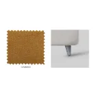 Enkelsäng med valfri förvaring Made in Italy - Ciccio Viadurini