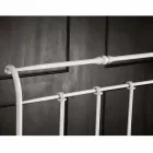 Enkelsäng i smidesjärn hela Amanda utformad, tillverkad i Italien Viadurini