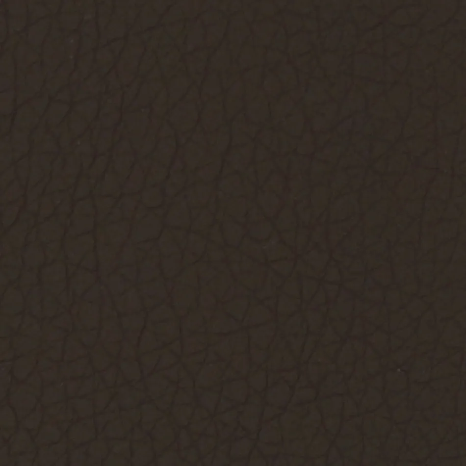 Rund design dubbelsäng täckt av ekologiskt läder - Faenza Viadurini