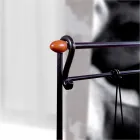 En säng och en halv Square smidesjärn Perseus Viadurini