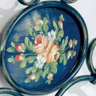 Queen size smidesjärn krossade Gloria Design Viadurini