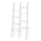 Väggbokhylla i transparent plexiglasdesign upp till 4 element - Trezza Viadurini