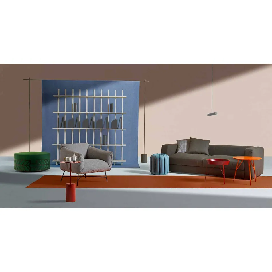 Shabby Chic väggbokhylla i design vit ask - Babele Viadurini