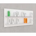 Bokhylla Hang Skyline 186x86 Mabele Viadurini