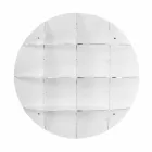 Bokhylla vit modern design vägg Thu, tillverkad i Italien Viadurini