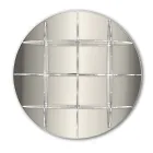 Rund väggbokhylla i guld eller silver plexiglas Tillverkad i Italien - Lizzy Viadurini