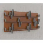 Bibliotek Design Battikuore 186x101 (3 hyllor) Mabele Viadurini