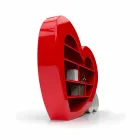 Design bokhylla i Adamantx® Cuore Made i Italien Viadurini