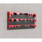 Bibliotek Design Kolata 130x70 (3 hyllor) Mabele Viadurini