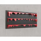 Bibliotek Design Kolata 186x86 (3 hyllor) Mabele Viadurini