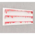 Bibliotek Design Kolata 186x86 (3 hyllor) Mabele Viadurini