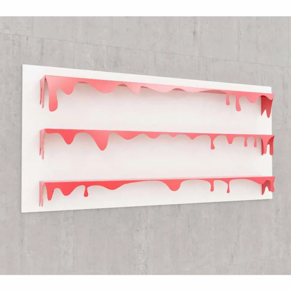 Bibliotek Design Kolata 186x86 (3 hyllor) Mabele Viadurini