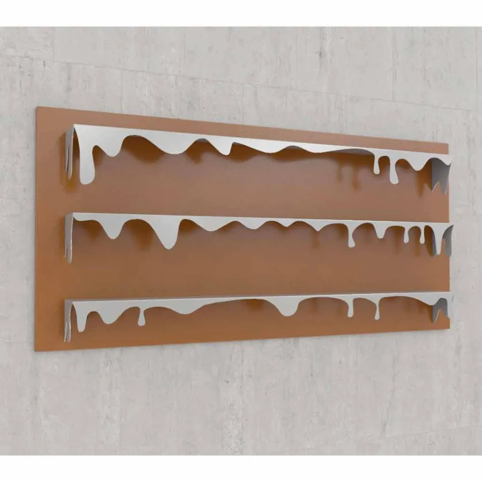 Bibliotek Design Kolata 186x86 (3 hyllor) Mabele Viadurini