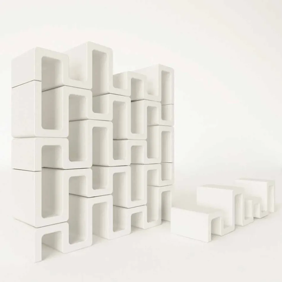 Modern Design Library Sisma Made in Italy Viadurini