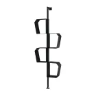 Målad metallbokhylla med justerbara ben Tillverkad i Italien - Fernanda Viadurini