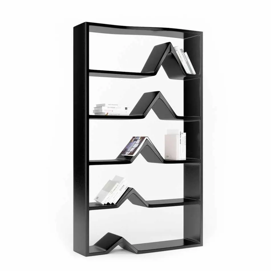 Modern handgjord Darwin-bokhylla från marken Viadurini