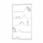 Modern handgjord Darwin-bokhylla från marken Viadurini