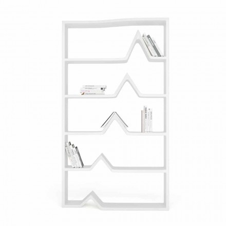 Modern handgjord Darwin-bokhylla från marken Viadurini