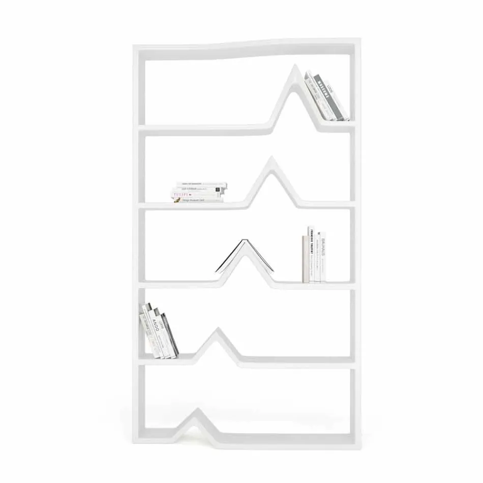 Modern handgjord Darwin-bokhylla från marken Viadurini