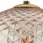 Stor venetiansk glasbordslampa i olika färger, tillverkad i Italien - Elisia Viadurini