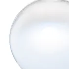 Isotta bordslampa i glas och metall i två storlekar Tillverkad i Italien Viadurini