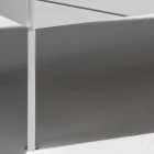 Skänk med 3 dörrar i målat träagglomerat - Ariete Viadurini