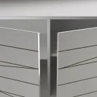 Skänk med 3 dörrar i målat träagglomerat - Ariete Viadurini