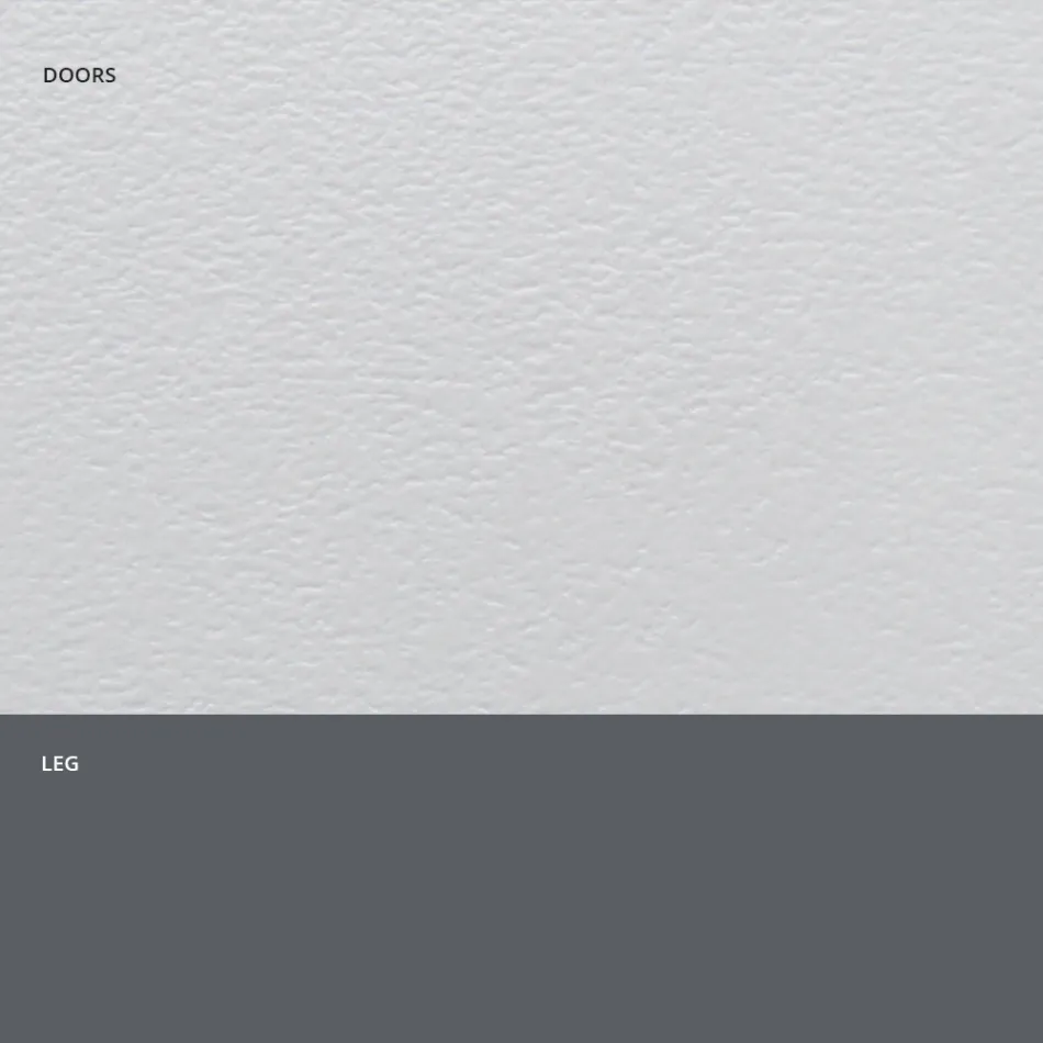 Skänk med steneffekt HPL-laminatdörrar Tillverkad i Italien - Fiorenza Viadurini