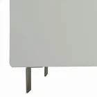 Skänk med kropp och dörrar i Mdf 4-fots bas Tillverkad i Italien - Korall Viadurini