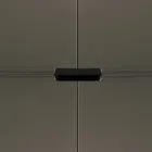 Skänk med Mdf-struktur och bas med centralfot Tillverkad i Italien Viadurini