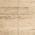 Vardagsrumsskänk med 2 dörrar i travertinmarmor. Tillverkad i Italien - Jon Viadurini