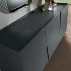 Vardagsrumsskänk med 3 dörrar i lackerad MDF Tillverkad i Italien - Elena Viadurini