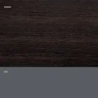 Vardagsrumsskänk i matt trä och HPL-laminat Tillverkad i Italien - Fiorenza Viadurini