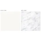 Vardagsrumsskänk med 3 dörrar i Carrara Marmor Finish Made in Italy - Finn Viadurini