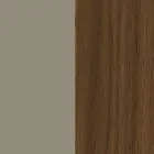 Skänk i lackat trä 2 luckor 3 lådor krökt italiensk design - Celio Viadurini