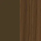 Skänk i lackat trä 2 luckor 3 lådor krökt italiensk design - Celio Viadurini