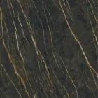 Modern skänk på rökt glashjul och keramisk topp tillverkad i Italien - Sciocca Viadurini