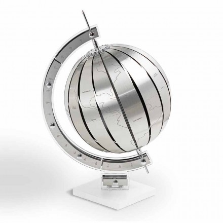 World Globe av modern design bord, tillverkad i Italien Viadurini