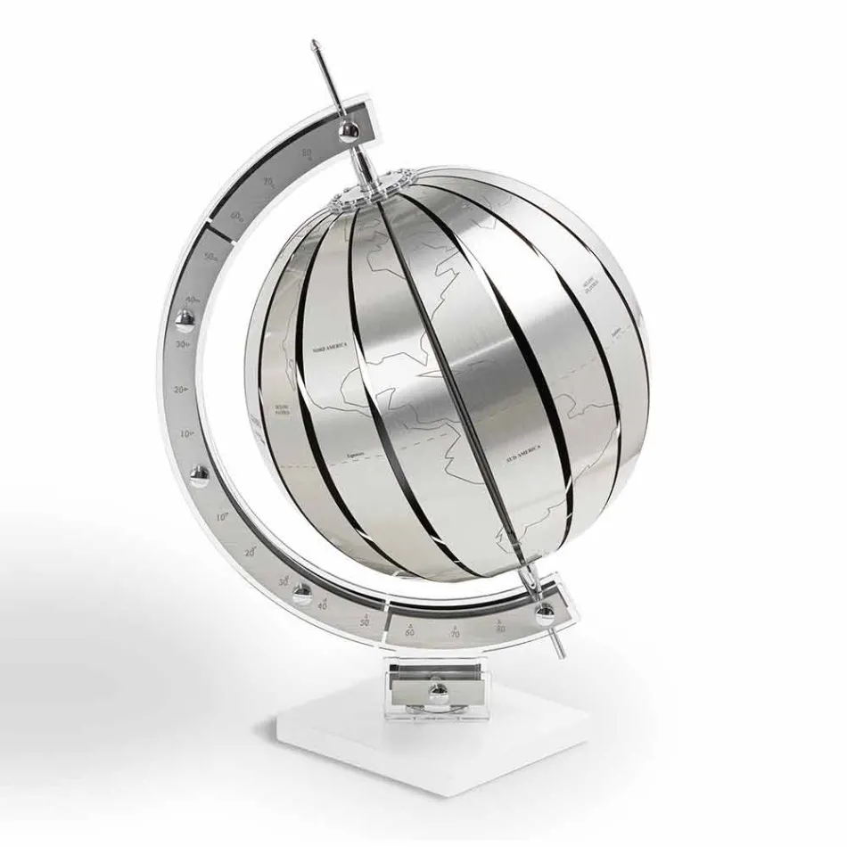 World Globe av modern design bord, tillverkad i Italien Viadurini