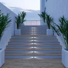 Marker Outdoor Infälld LED Spotlight i Rostfritt Stål 4 Delar - Rhombus Viadurini