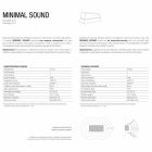 fullständig belysning Marble ljud diffusor Minimal Sound Viadurini
