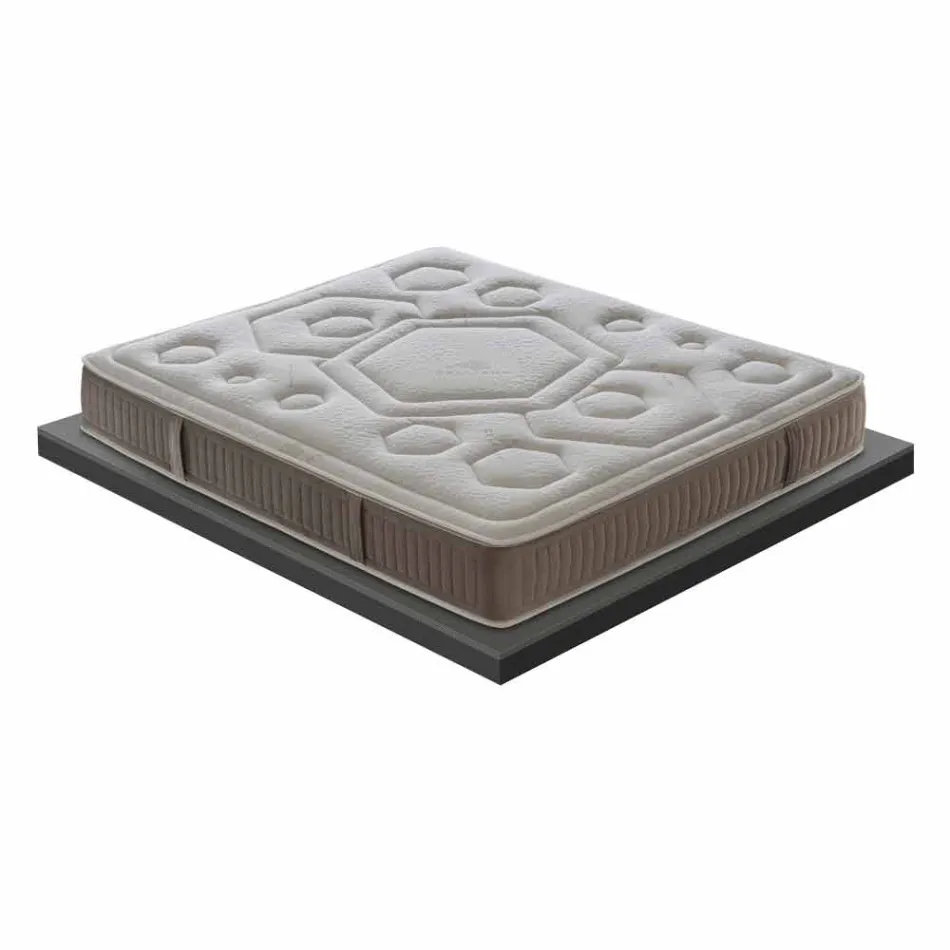 Memory Vitaminic Double Madrass 25 cm high Made in Italy - Orange Viadurini