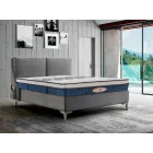 Enkel madrass i Memory Aloe Feel med 800 fjädrar Tillverkad i Italien - Grekland Viadurini