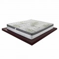 Enkel madrass av hög kvalitet i minnet 25 cm Hög Tillverkad i Italien - Idé
